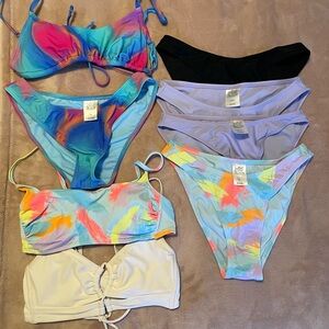 Lot of Bikini Tops & Bottoms